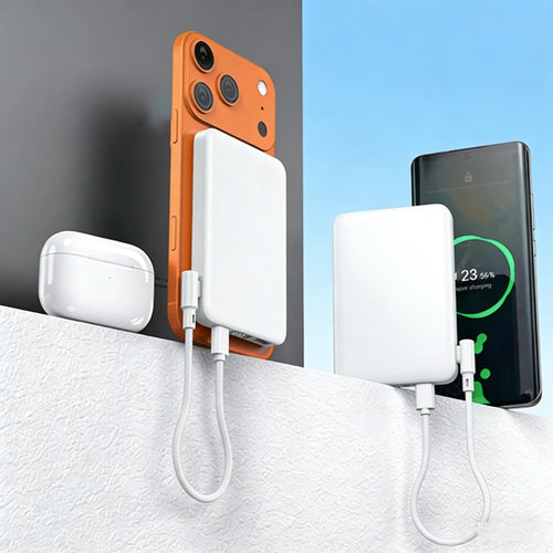 10,0000mAh Magnetic Wireless Power Bank with Fast Charging Designed for iPhone 17 Pro Max & Xiaomi 17 Portable  Charger